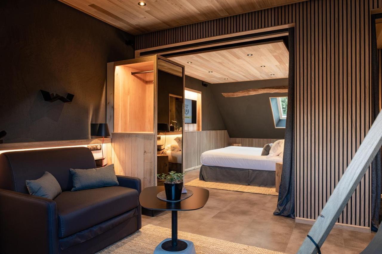 Le Studio Des Pres Verts Suite Design Avec Jacuzzi Privatif Jouey 外观 照片