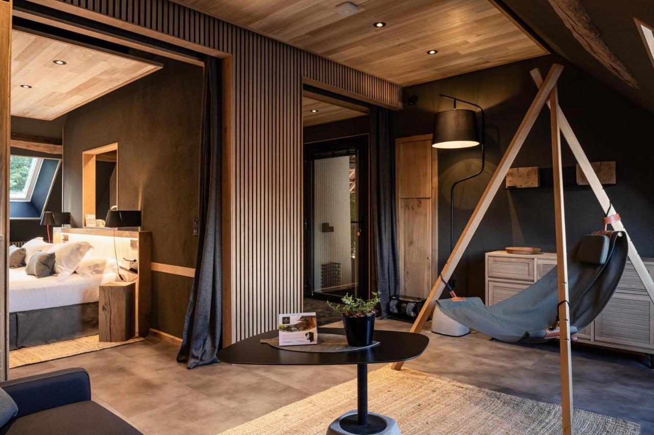 Le Studio Des Pres Verts Suite Design Avec Jacuzzi Privatif Jouey 外观 照片